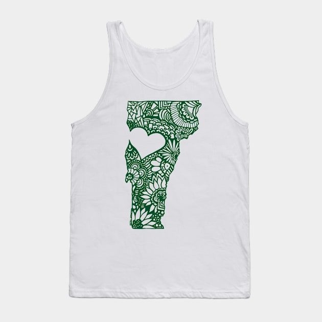 VT_Green Tank Top by kk3lsyy